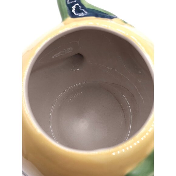 Dragon-Themed Ceramic Mug With Textured Handle & Embossed Design 12 Oz Yellow & - Picture 6 of 9